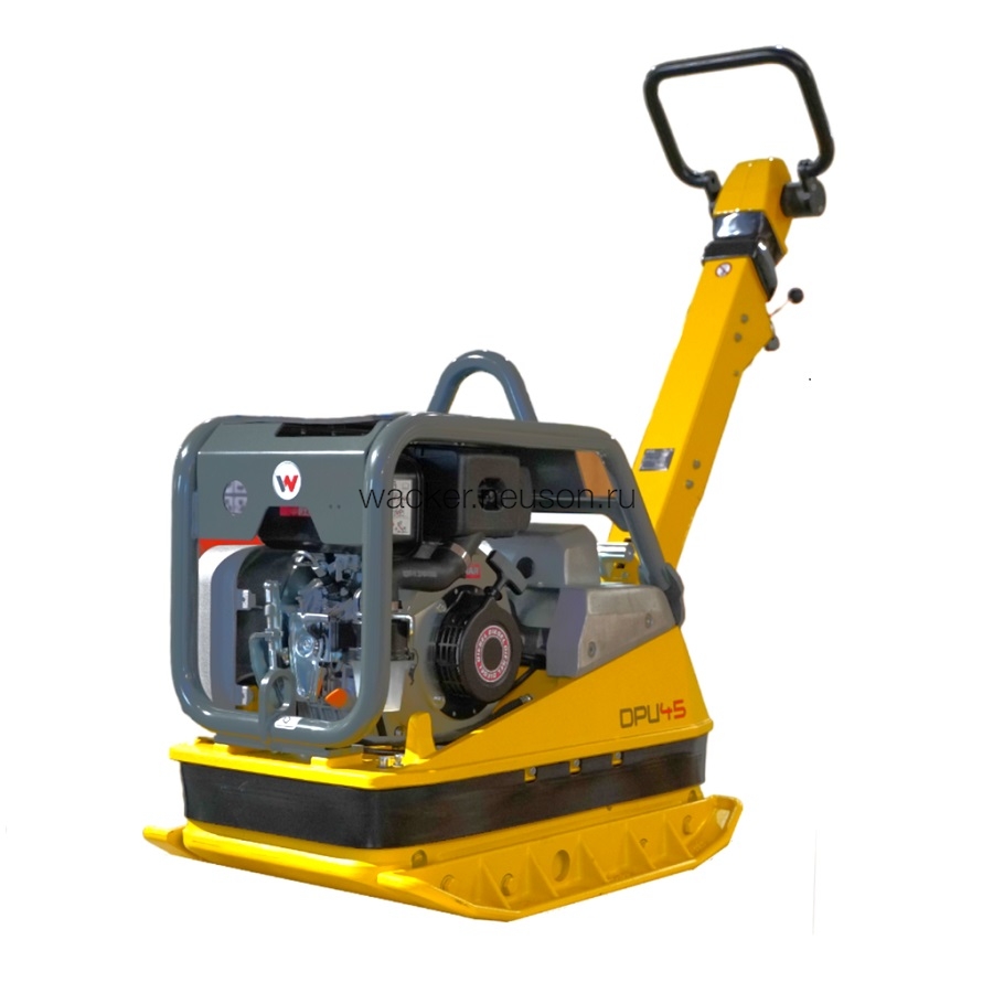 Виброплита реверсивная дизельная Wacker Neuson DPU 45 YEH (376 кг), изображение 1