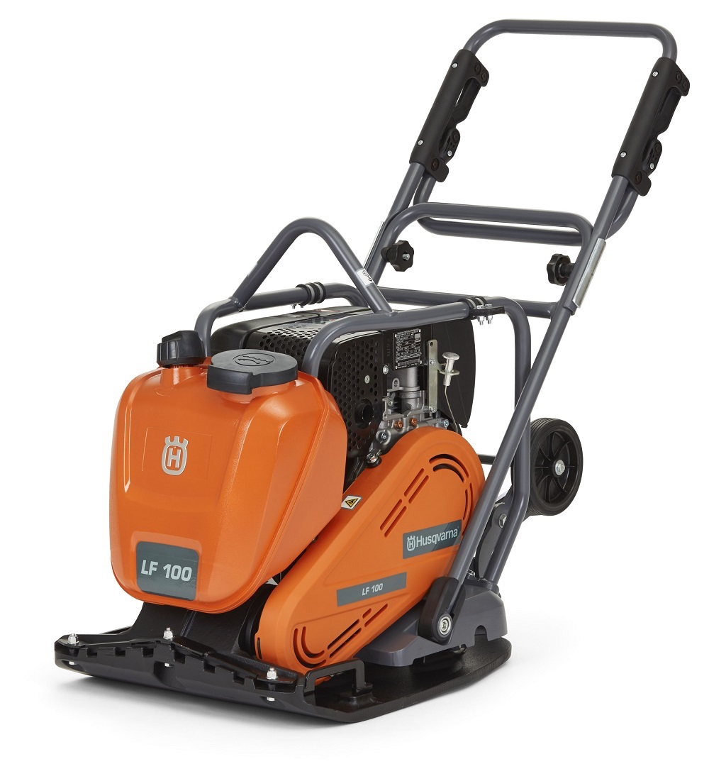 Виброплита прямоходная дизельная Husqvarna LF 100 LAT(118кг)